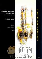 quatre duos pour saxophones alto 25 068H.L.（1989 PDF版）