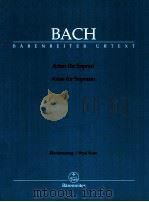 Arias for Soprano vocal score BA 5211（1998 PDF版）