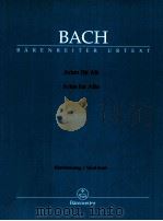 Arias for alto vocal score BA 5212（1998 PDF版）