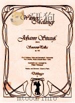 wiener melange Souvenir-Polka op.162 for 2 Violins Viola and double bass/cello score & parts 06 210（1998 PDF版）