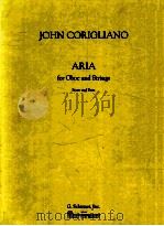 Aria for Oboe and Strings score and parts ED-3857（1991 PDF版）