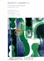 Quartet Cabaret 2 8 Classics for Strings（1992 PDF版）