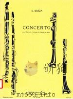 Concerto pour Clarinette et orchestre de Chambre ou piano AL 20 935（1952 PDF版）