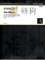 Trio Sonata for Violin Violoncello and Basso continuo C minor RV 83 ANT 134 1969 PDF电子版封面