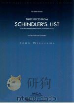 Three pieces from schindler's list From the Universal Motion Picture（1993 PDF版）