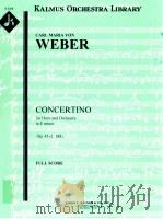 Concertino for Horn and Orchestra in E minor  Op. 45 J.188 A 2268（ PDF版）