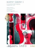 Quartet Cabaret 4 8 Classics for Strings（1994 PDF版）