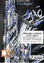 prelude et fugue en re b majeur pour quatuor de saxophones N 2212（1988 PDF版）