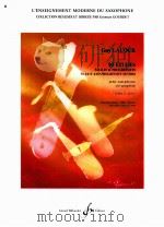 a50 easy and progressive studes pour saxophone ou hautbois for saxophone or oboe cahier2-book 2（1972 PDF版）
