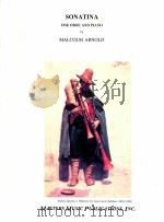 sonatina for oboe and piano b.1921 PDF电子版封面 Malcolm Arnold