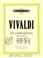 edition peters Nr.9055b Die Jahreszeiten Le Stagioni Vier Konzerte für Violine und Streichorchester 1966 PDF电子版封面