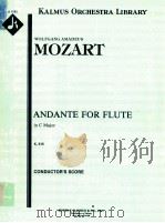 Andante For Flute in C Major K. 315 A 1783（ PDF版）
