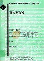 Concerto for Violoncello and Orchestra in D H.Ⅶb:2 A 1578（ PDF版）