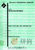 Souvenir de Moscou Op. 6 A 2275（ PDF版）