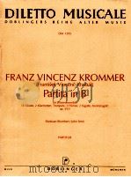 diletto musicale DM 1295 partita in b für bl?serensemble 2 oboen 2 klarinetten trompete 2 h?rner 2 f 1999 PDF电子版封面