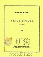 vingt etudes pour le basson AL 20 602（1948 PDF版）