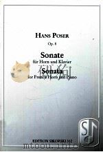 sonata for french horn and piano op.8 312（1957 PDF版）
