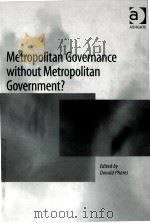 METROPOLITAN GOVERNANCE WITHOUT METROPOLITAN GOVERNMENT?（ PDF版）