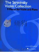 The Stravinsky Violin Collection 9 Pieces for Violin and Piano 1951 PDF电子版封面
