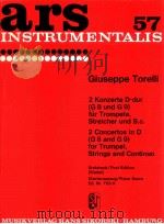 2concertos inD G8and G9 for trumpet strings and coninuo Ed.Nr.763k 1971 PDF电子版封面