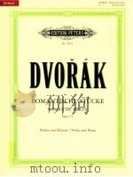 edition peters Nr.9824 Romantische Stücke für Violine und klavier Opus 75（1978 PDF版）