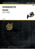 Sonata for Horn in F and Piano ED 3642（1940 PDF版）