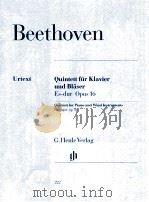 Quintett for Piano and Wind Instruments E? major op.16 222（1971 PDF版）
