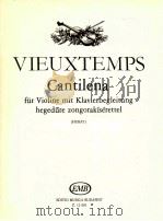 Cantilena für Violine mit Klavierbegleitung hegedure zongorakísérettel z.12 081（1950 PDF版）
