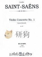 Violin Concerto No.1 Concertstueck op.20 set of parts str=4-4-3-2-2（ PDF版）