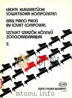 easy piano pieces by sosoviet composers Ⅱ Z.13 407（1988 PDF版）