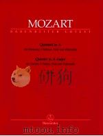 Quintet in A major for clarinet 2 Violins Viola and Violoncello KV 581 BA 4711（1986 PDF版）