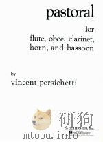 Pastoral for flute oboe clarinet horn and bassoon 1951 PDF电子版封面