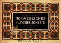 NORWEGISCHES KLAVIERBUCHLEIN NR.4536 PDF电子版封面 EDVARD GRIEG