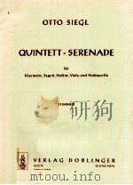 Quintett-Serenade fur Klarinette Fagott Violine Viola und Violoncello（1967 PDF版）