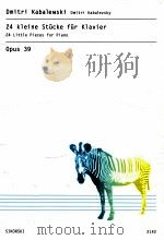 24 little pieces fpr piano opus 39 1967 PDF电子版封面