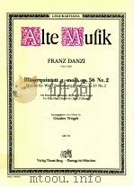Quintet for wind instruments g minor op.56 No.2 for flute oboe clarinet B? horn F and bassoon AM 102（1937 PDF版）