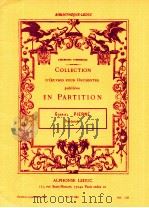 collection en partition AL.7 884     PDF电子版封面    Gabriel Pierné 