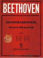 Beethoven Zongaszonáta sonate für klavier Op.111 Z.8155（1960 PDF版）