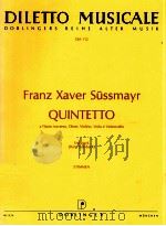 diletto musicale DM 112 Quintetto a Flauto traverso Oboe Violino Viola e Violoncello Erstduck Hans S（1962 PDF版）