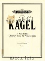 edition peters Nr.8458 ZEHN M?RSCHE UM DEN SIEG ZU VERFEHLEN FüR BL?SER UND SCHLAGZEUG 1983 PDF电子版封面