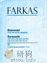 Szerenade for flute and two vilins Z.5207（1968 PDF版）
