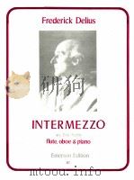 Intermezzo arr.eric fenby flute oboe and piano emerson edition 127（1988 PDF版）