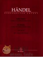 six sonatas for oboe violin oboe and basso continuo HWV 380-385 volume 2:382-383 urtext of the halle（1988 PDF版）
