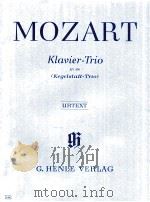 trio für klavier klarinette oder violine und viola KV 498 kegelstatt-trio 344（1981 PDF版）