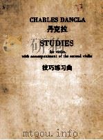 studies for violin with accompaniment of the second violin（1940 PDF版）