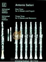 Three tyios for 2 oboe and bassoon UE 17512（1983 PDF版）