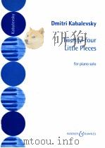 Twenty-four Little Pieces for Piano Solo（1967 PDF版）