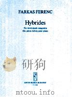 Hybrides Tíz r?vid darab zongorára dix pièces brèves pour piano Z.12 096（1980 PDF版）