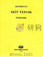Skót Táncok Ecossaises Z.116 1950 PDF电子版封面 Beethoven