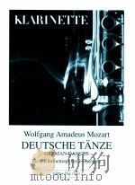 Deutsche T?nze for 2 clarinets edition hug Ⅱ465 1989 PDF电子版封面